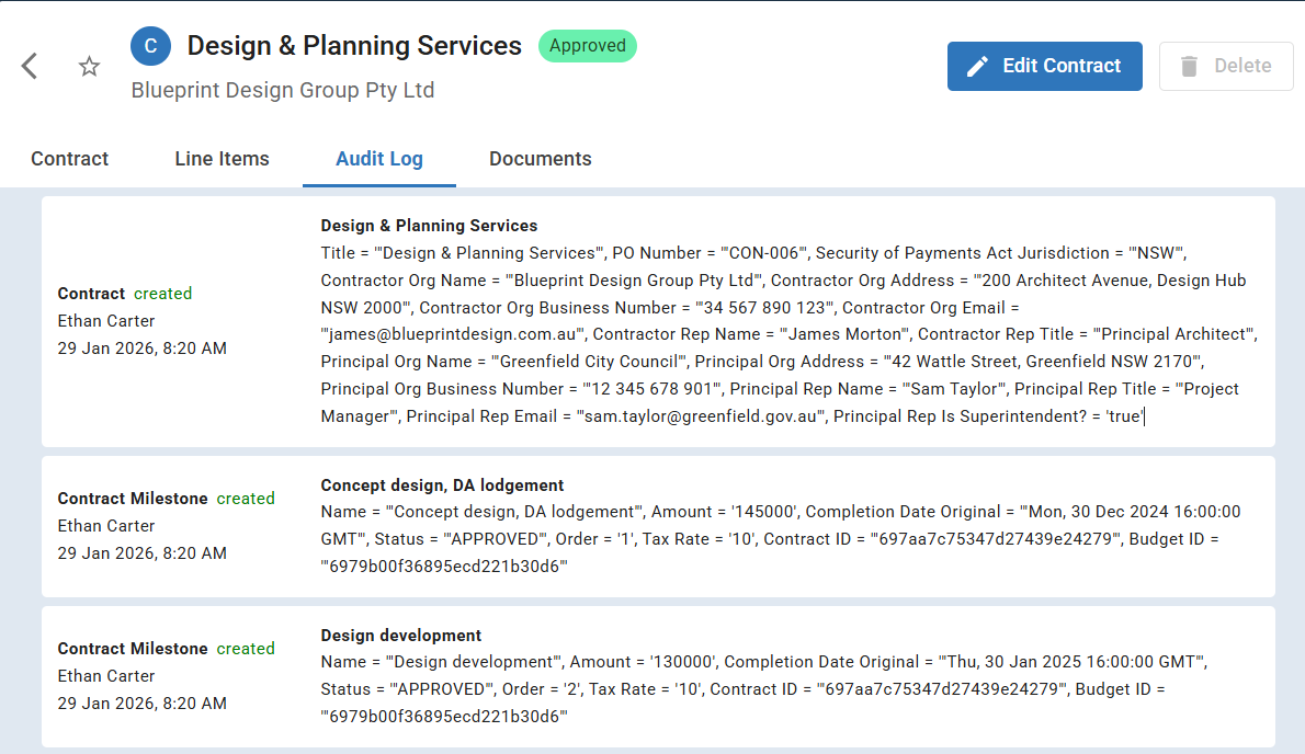 How to View and Manage Contracts in Contract Overview